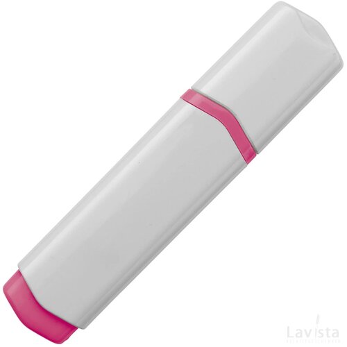 Tekstmarker wit / roze
