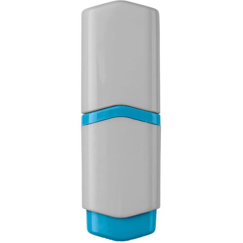 Tekstmarker mini wit / blauw