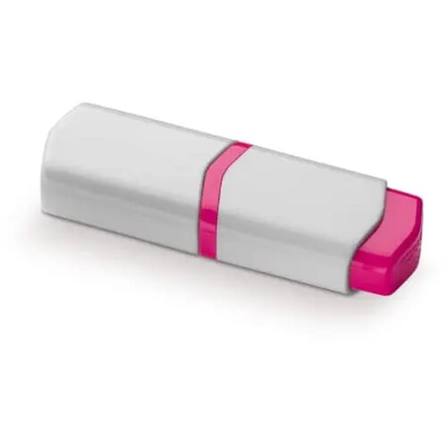 Tekstmarker mini wit / roze