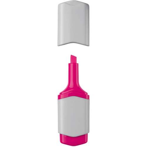 Tekstmarker mini wit / roze