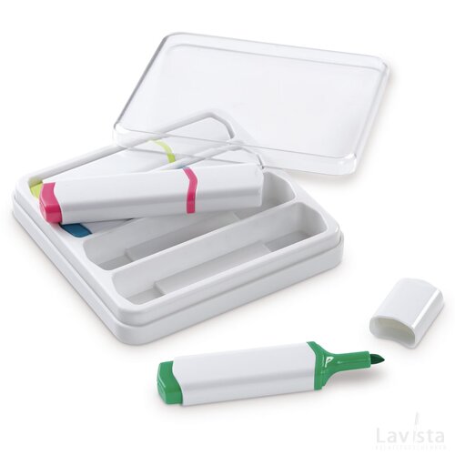 Tekstmarkers set van 4