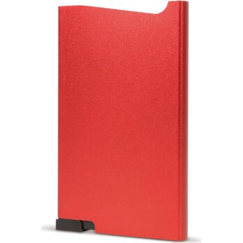 Uitschuifbare aluminium pashouder Rood
