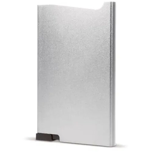 Uitschuifbare aluminium pashouder Zilver