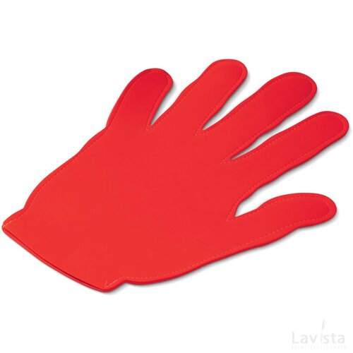 Evenementenhand rood