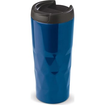 Thermobeker diamant 450ml blauw