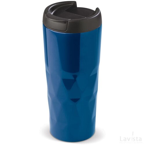Thermobeker diamant 450ml blauw