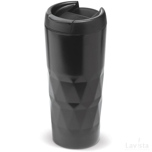 Thermobeker diamant 450ml zwart