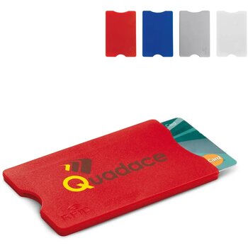 RFID kaarthouder hardcase rood RFID kaarthouder hardcase rood