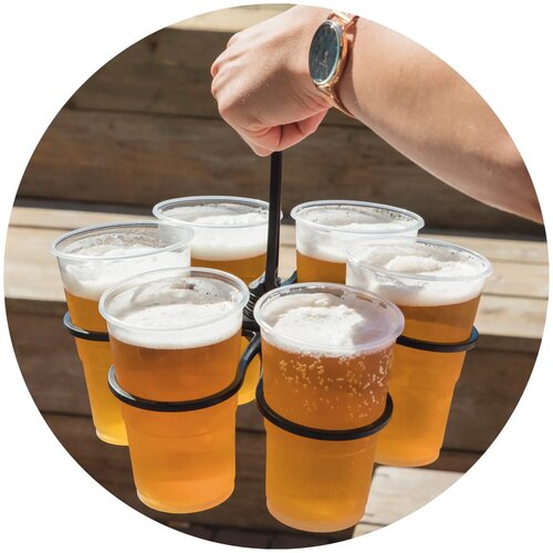 The Original Cupkeeper – Cups & Pints 25cl-33cl, 55cl zwart
