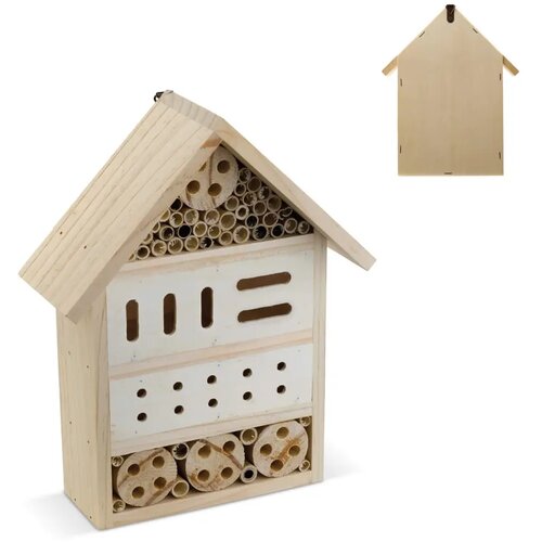 Houten insectenhotel