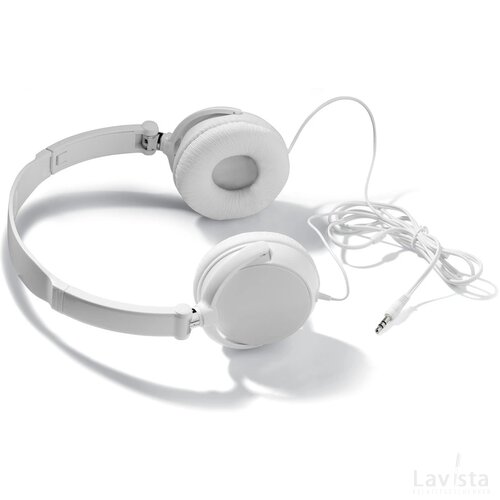 On-ear koptelefoon draaibaar wit