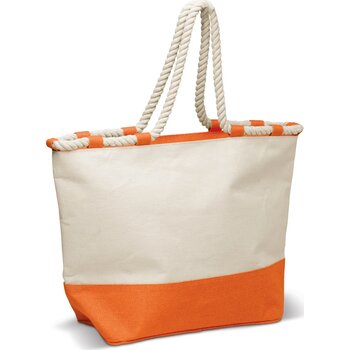 Draagtas canvas 380g/m² oranje