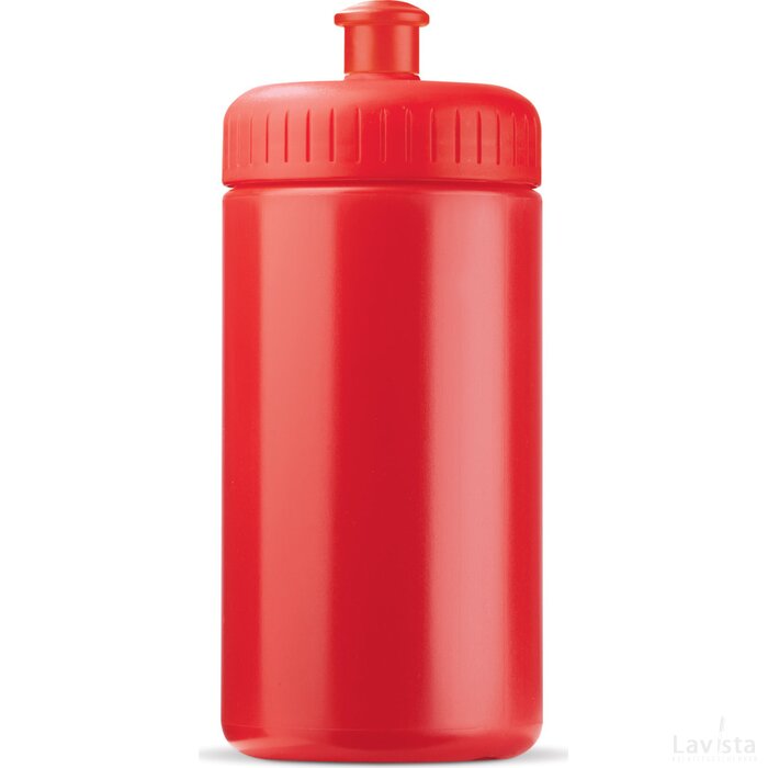 Sportbidon classic 500ml rood