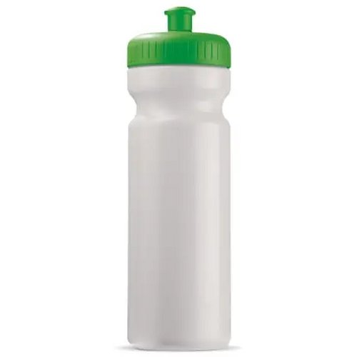 Sportbidon classic 750ml wit / groen