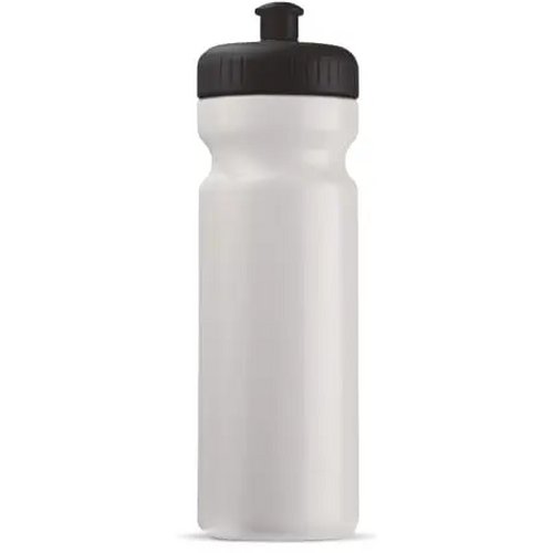 Sportbidon classic 750ml wit / zwart