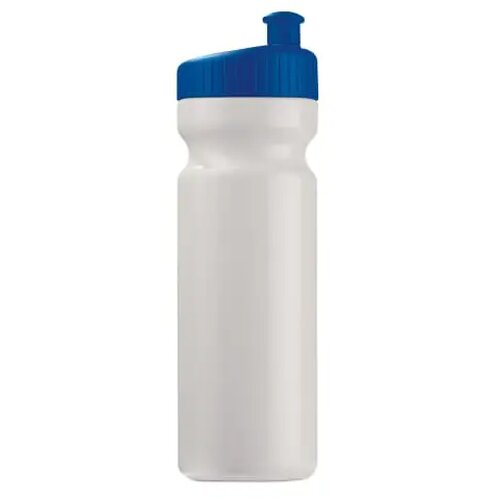 Sportbidon design 750ml wit / donker blauw