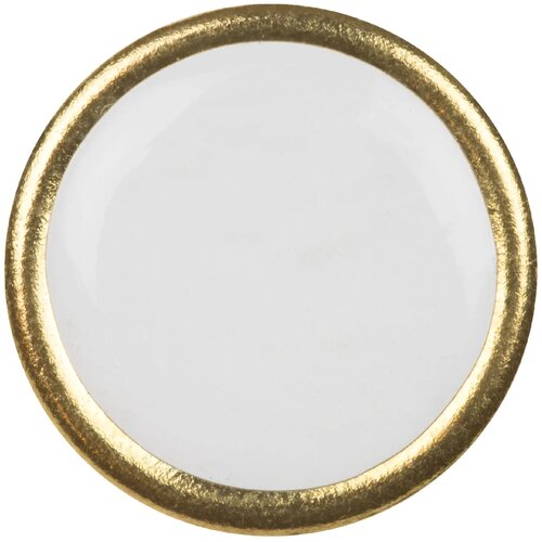 Badge metalen pin Ø20mm goud satijn