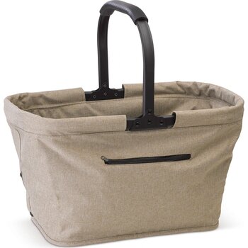 Picknickmand opvouwbaar 600D licht bruin