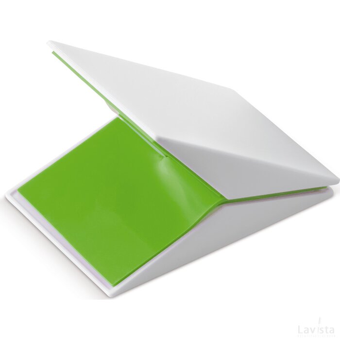 Klik-Klak magnetische memoclip wit / licht groen