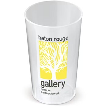 Ecologische hardcup PP 300ml Transparant