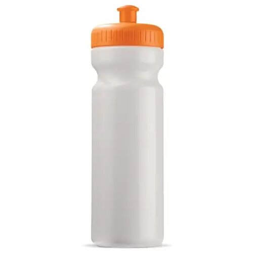 Sportbidon Bio 750ml Wit / Oranje
