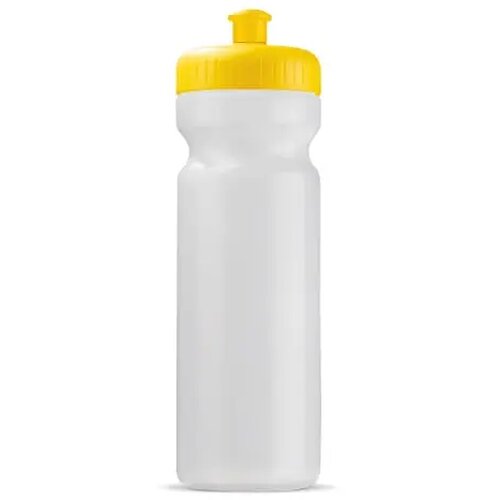 Sportbidon Bio 750ml Transparant Geel
