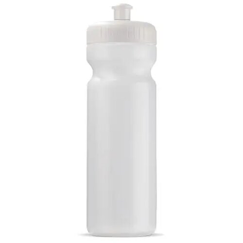 Sportbidon Bio 750ml Transparant Wit