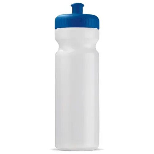 Sportbidon Bio 750ml Transparant Blauw