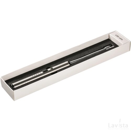 Plasma aansteker Reeves-Macao zilver