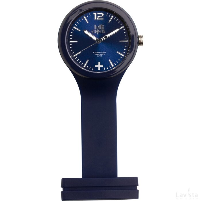 Klokje Lolliclock-Care blauw
