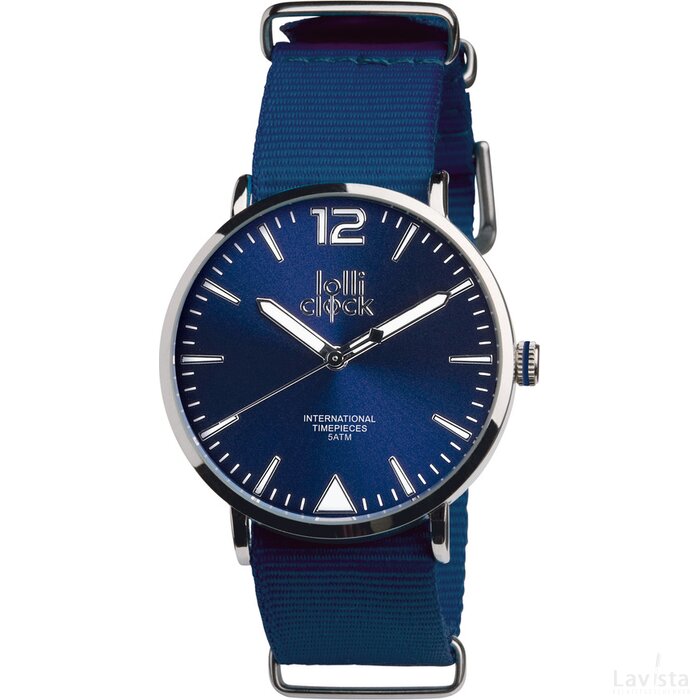 Polshorloge Lolliclock-Fashion blauw