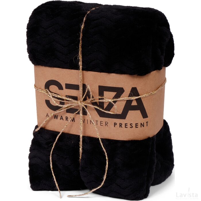 SENZA Gift Blanket Black