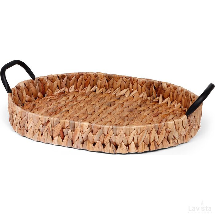 SENZA Oval Hyacinth Tray with handles Small
