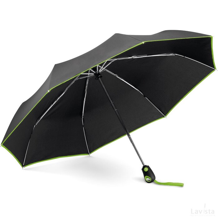 Drizzle Paraplu Automatisch Te Openen En Te Sluiten Licht Groen