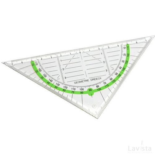 Geo driehoek groen