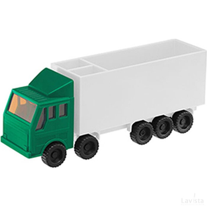 Memobox vrachtwagen groen