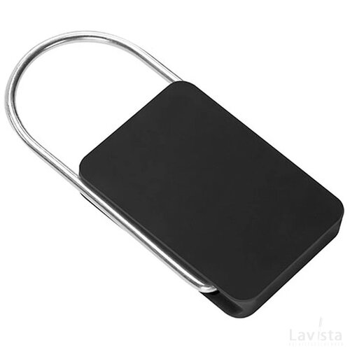 Sleutelhanger met beugel zwart