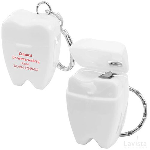 Tandzijde sleutelhanger