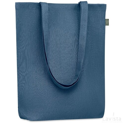 Hennep boodschappentas Naima tote blauw
