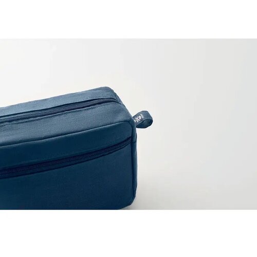 Hennep toilettas Naima cosmetic blauw