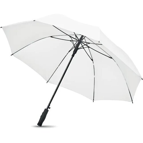 27" windbestendige paraplu Grusa wit