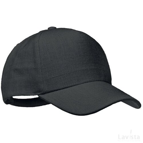 Hennep baseball cap Naima cap zwart