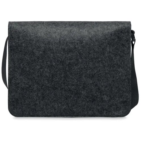 Vilten laptoptas van rpet Baglo donker grijs