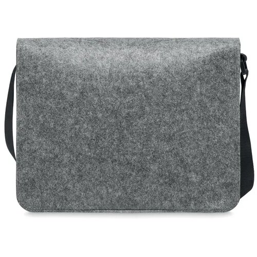 Vilten laptoptas van rpet Baglo grijs