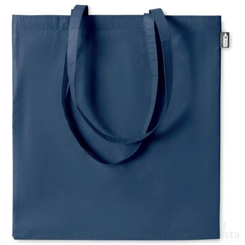 Rpet non woven boodschappentas Tote blauw