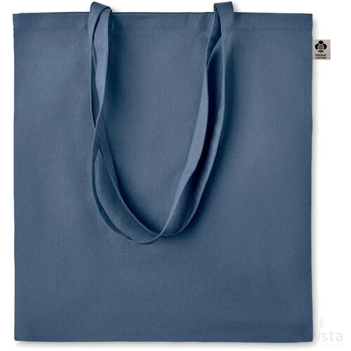 Organisch katoen tas Zimde colour blauw