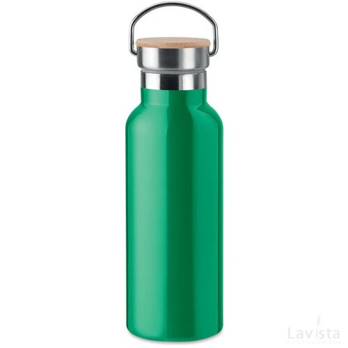 Dubbelwandige fles 500ml Helsinki groen