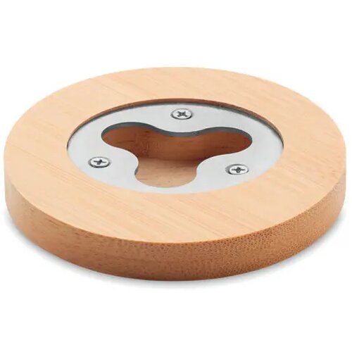 Bamboe onderzetter met opener Dakai hout