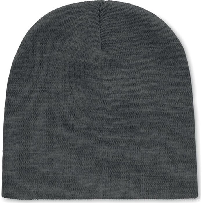 Rpet beanie Marco rpet wit/zwart