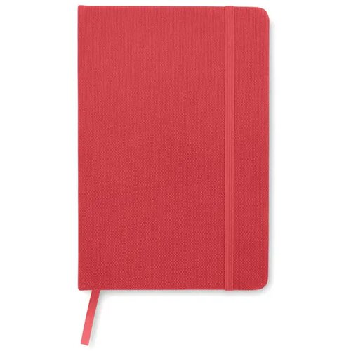 A5 notitieboek met rpet omslag Note rpet rood